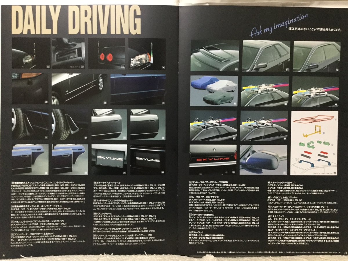 R32 スカイライン オプションカタログ
