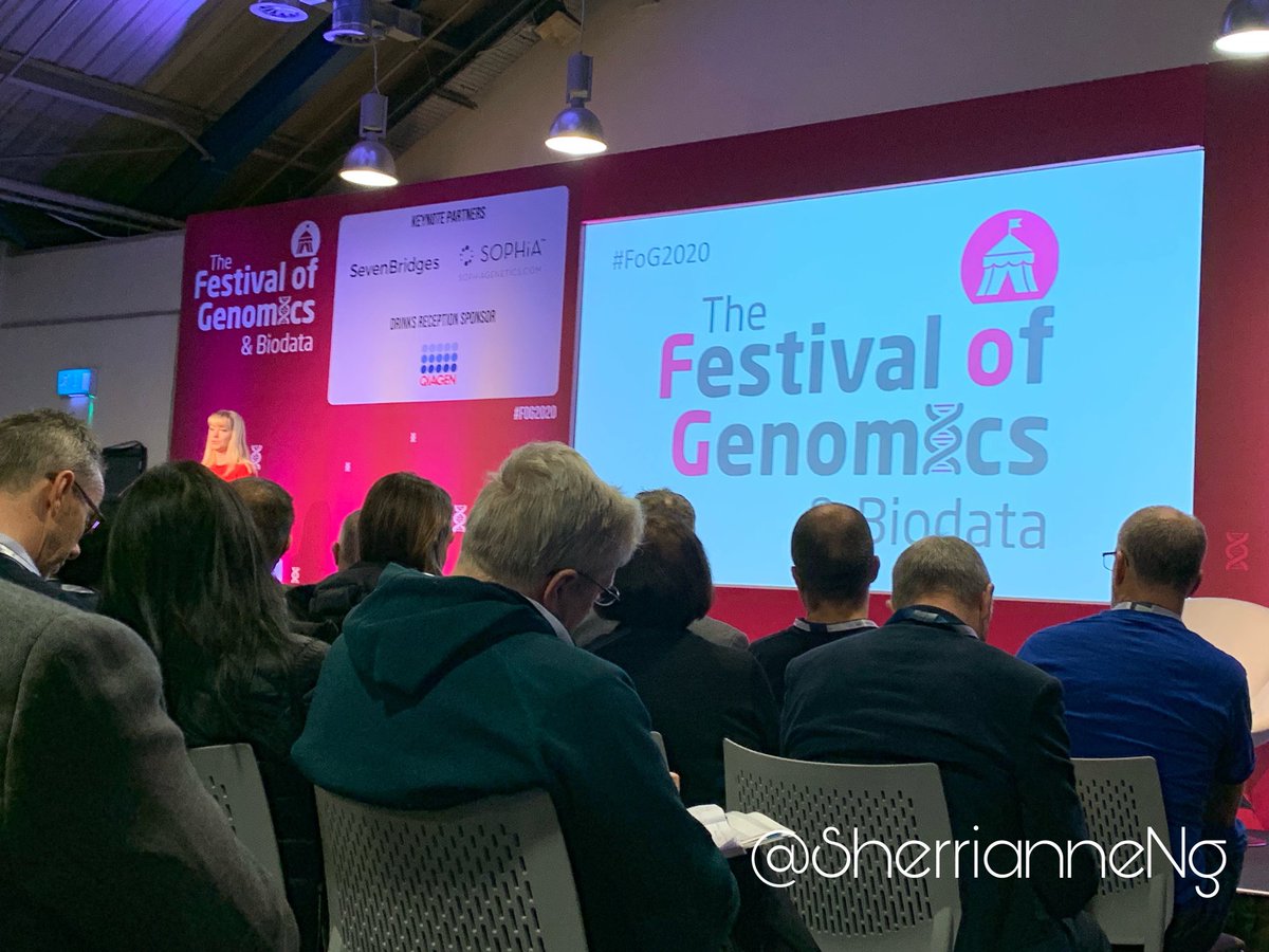 SherrianneNg's tweet photo. #FoG2020 versus #FoG2021
Whether in-person or virtual conference, super excited for all the talks over the next few days! 🤩
Excellent keynote by Caroline Cake on “Using Healthcare Data in Research to Improve Lives”! 🧬🔬 https://t.co/Q6OGC7W2OO