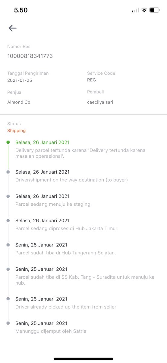 bubblegoobble's tweet photo. @anteraja_id kenapa ya udah berkali2 gini mulu. Paket selalu tertunda karena masalah operasional 😌 terakhir paket info diterima ybs padahal ga ada yg nerima pas dicek ternyata ada di garasi, ternyata dilempar sama kurirnya ke dlm rmh 🥲 https://t.co/5DVa7Lf65H