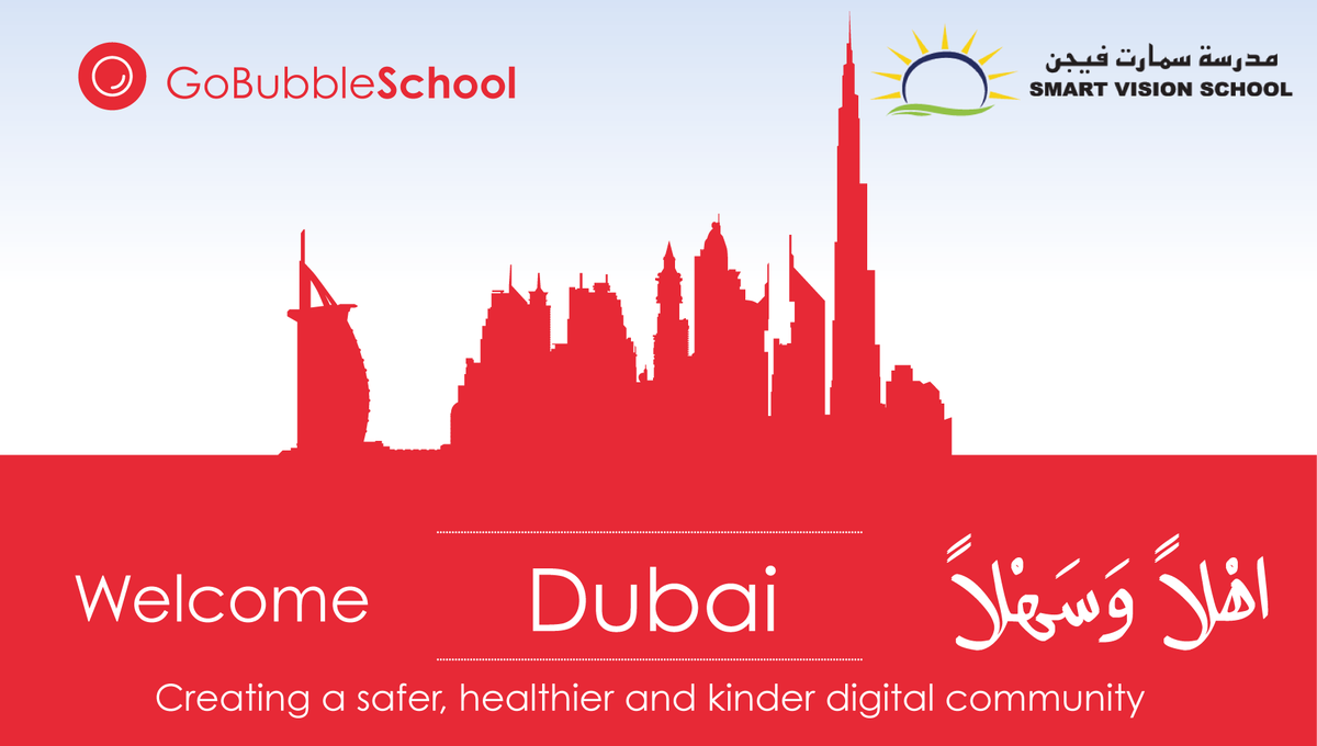 GoBubbleTeam's tweet photo. Rachael Wilding, Principal and Head of Primary at Smart Vision School Dubai, shares how GoBubble supports student wellbeing! @rachwilddxb @SmartVisionSch1
#edtech #CollabUAE
https://t.co/yNZ1Nuse7Q https://t.co/gFCpP1jMEK