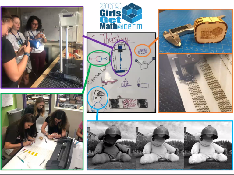 FluidDanamics's tweet photo. Lovely writeup from the @amermathsoc blog on our outreach efforts @ICERM. And honored to be mentioned alongside the brilliant @GirlsTalkMath program!  @JointMath @brownengin @BrownUResearch #artcraftscience

https://t.co/3zMLNHAN2L https://t.co/IGkMJHmI74