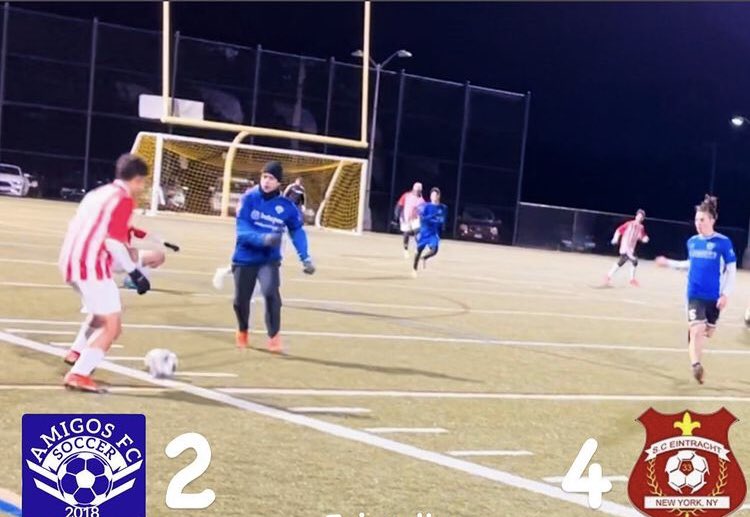 Great performance by Eintracht beating FC Amigos in this freezing weather, getting ready for the upcoming season <a href="/CosmoLeague/">Cosmopolitan Soccer League</a> <a href="/NYIntFC/">NY INTERNATIONAL FC 🦁</a> <a href="/SportingAstoria/">Sporting Astoria Soccer Club</a> @FlushingFC1 <a href="/RichmondCnty_FC/">Richmond County FC</a> <a href="/gattusovin/">Vincent Gattuso</a> <a href="/laberiafc/">Laberia FC</a> <a href="/UPSLsoccer/">UPSL</a> <a href="/NYukrainiansSC/">NY Ukrainians SC</a> <a href="/BronxRiverFC/">Bronx River Fútbol Club</a>