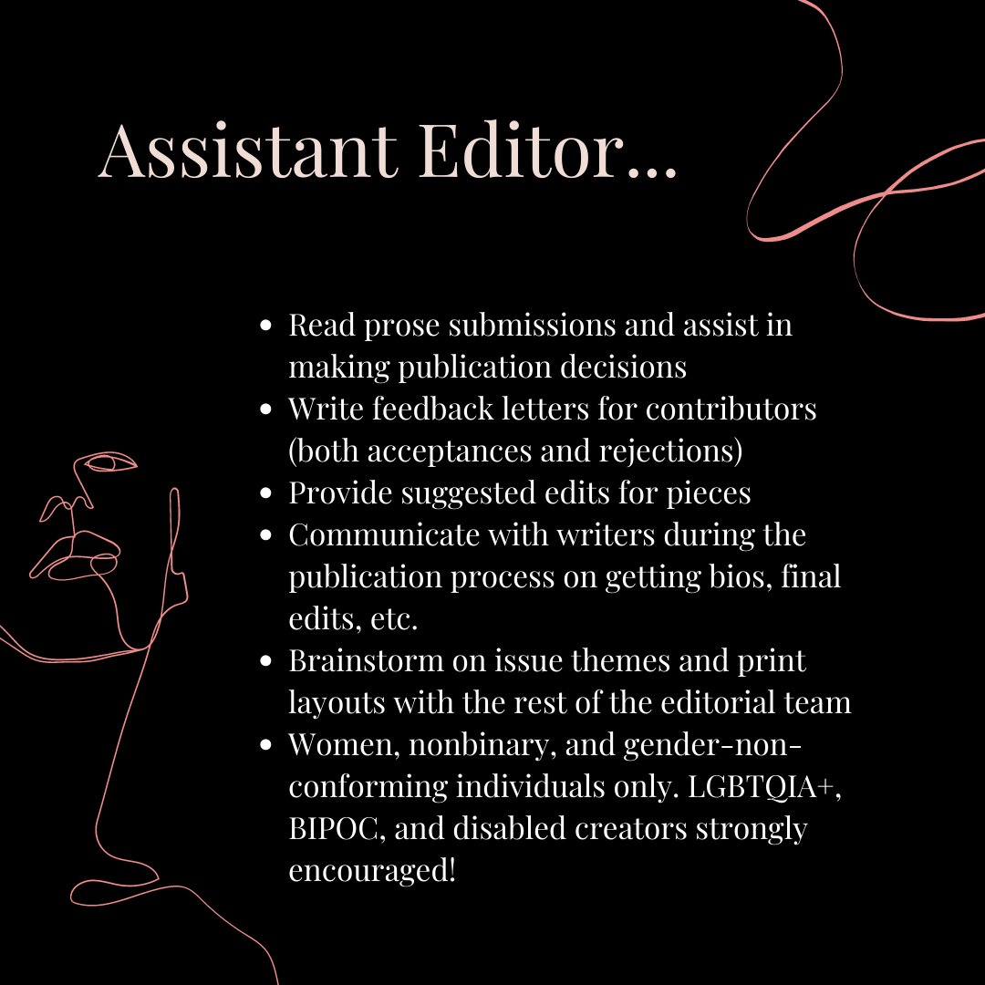 TRC_JOURNAL's tweet photo. We are expanding! Now hiring an Assistant Editor and a Social Media Director. DM us with questions. Like our entire team, these are volunteer roles. https://t.co/jiaz1PDlqf