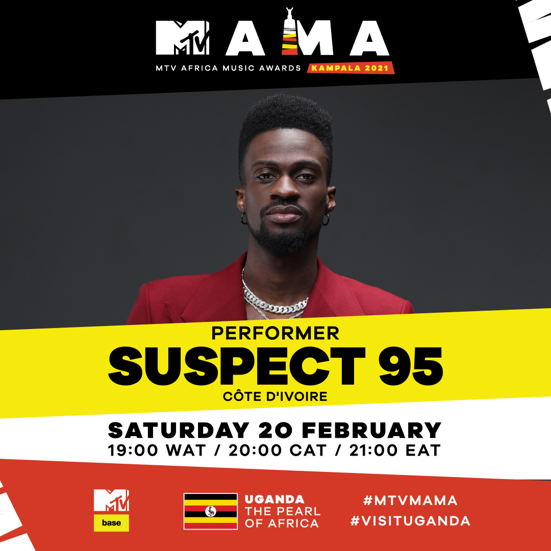 Who’s excited to see <a href="/suspect95/">suspect95</a> perform at the 2021 #MTVMAMA?! 🌼

Watch him perform at the 2021 #MTVMAMA on February 20! 🚀
