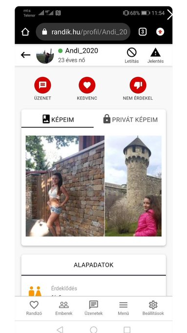 &Uacute;jabb randis oldalon Andi n&eacute;ven 😆 https://t.co/mtsReUxkuC