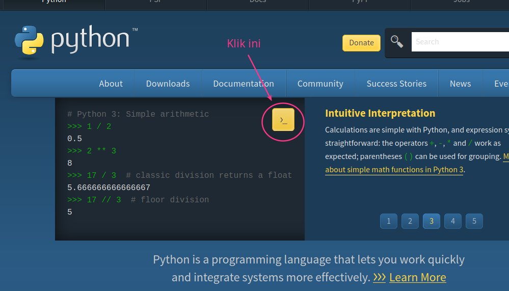 Начало программы на python