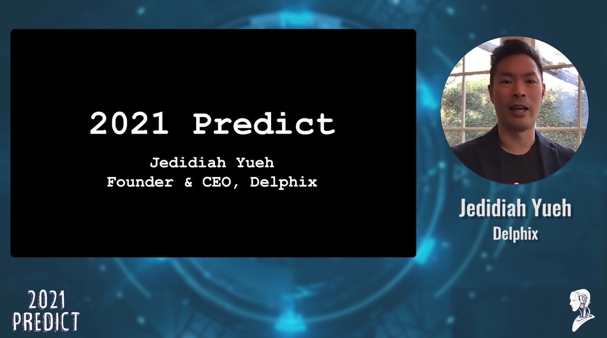devopsdotcom's tweet image. Jedidiah Yueh Founder and CEO at @delphix & best-selling author of “Disrupt or Die” joined #Predict2021 to discuss the future of data privacy amidst GDPR, CCPA and the expected impending customized regulations.
Check out his session On-Demand now at: bit.ly/396yAmY