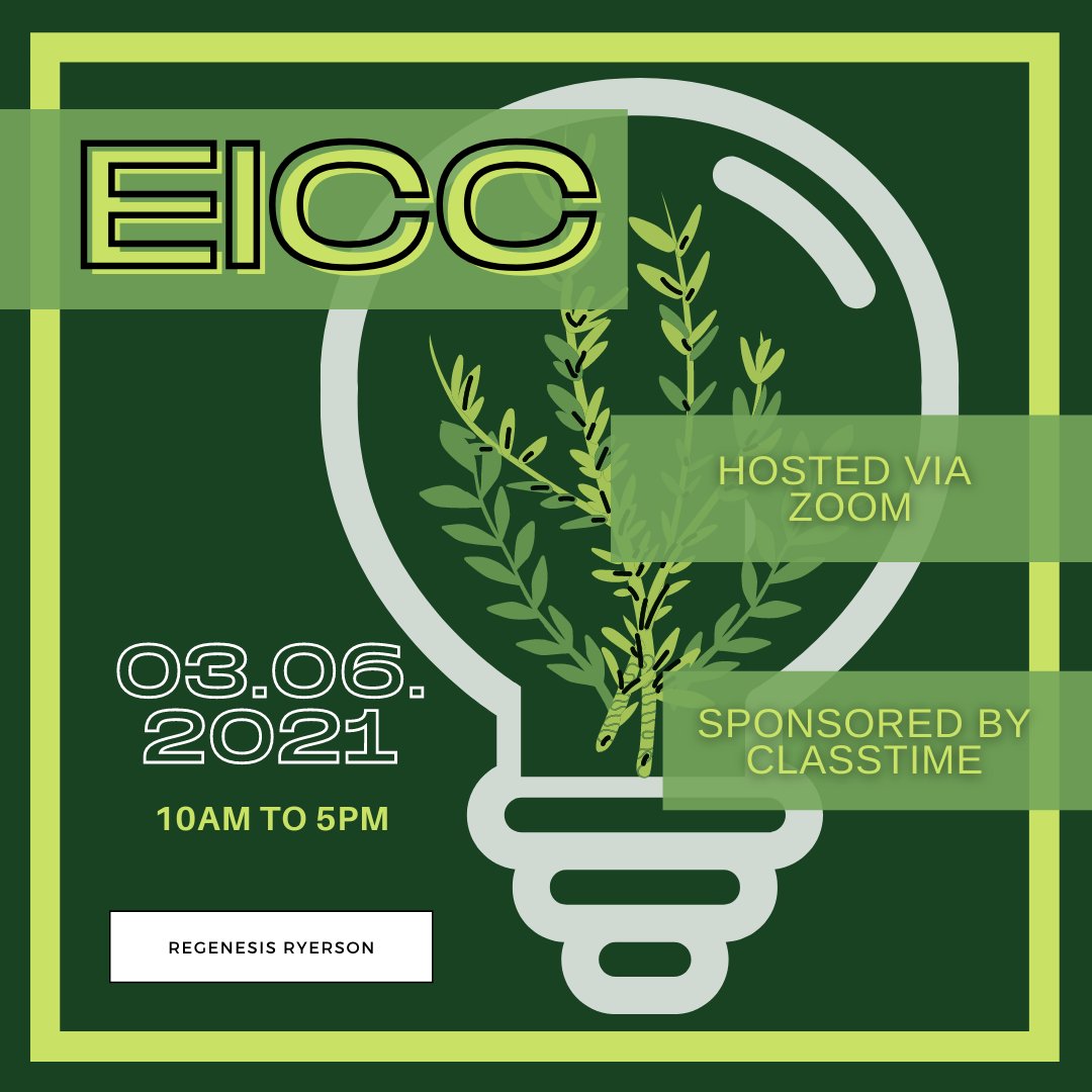 It's not too late to sign up for Regenesis Ryerson's Enviro-Innovation Case Competition and apply your skills to solve an environmental/business issue! 

Registration ends on Feb 25 at 11:59 PM. Email rhianne@regenesis.eco for any questions. Sign up here: eventbrite.ca/e/enviro-innov…