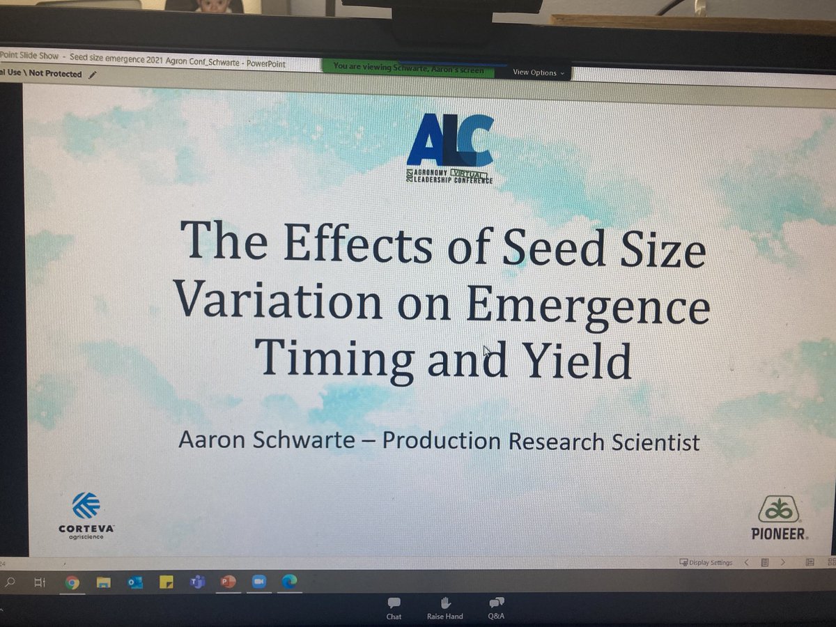 phhermans's tweet image. Super pumped to be back in the agronomy saddle! Taking in some excellent agronomy topics virtually on a well run ⁦@PioneerSeeds⁩ Agronomy Conference. #ontag #AgronomyGeek #LearningNewStuff