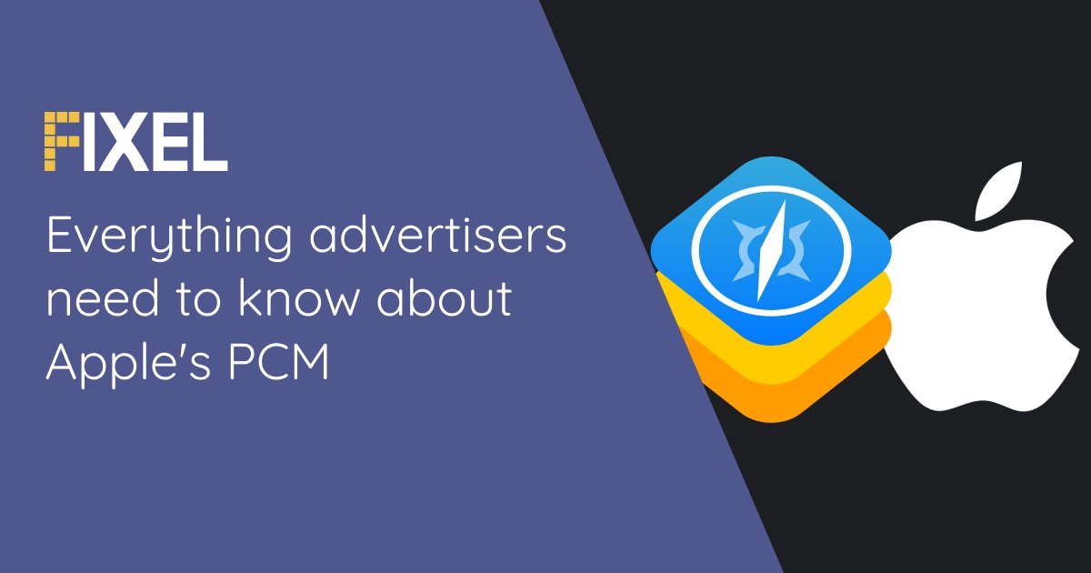 We've been doing quite a bit of research around the upcoming changes in Apple's policies and how these will apply to advertisers.

Here's another post in this series - Apple's PCM and what it means for advertisers.

fixel.ai/blog/everythin… 

#ppcchat #MarketingTwitter