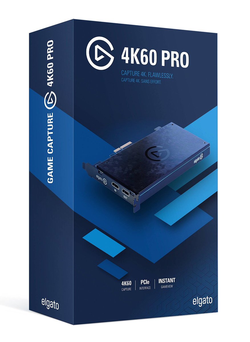 GIVEAWAY!! <a href="/elgato/">Elgato</a> 4K60 Pro Mk2.0) (REQUIREMENTS) like &amp; RT, follow my twitter and twitch @ twitch.tv/(ThaRealGi)!!! Giveaway ends on 2/7/21