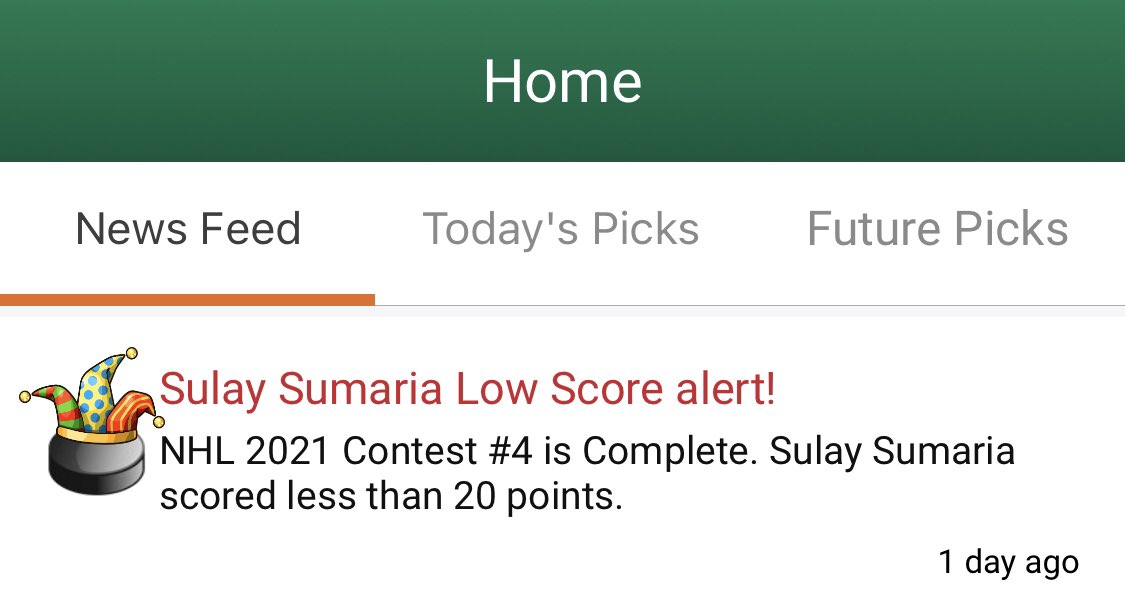 PerfectPicksApp's tweet image. PERFECT PICKS TIP #23

When you make friends with other players in the app, you will receive news feed updates regarding their achievements and failures. It gives you a chance to gloat or celebrate depending on how they are doing. 

Examples below:
