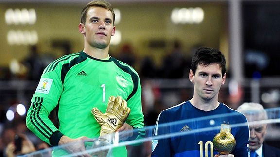 Lionel Messi : "Best goalkeeper? I played against many, but to pick one specifically, I will tell you Manuel Neuer."