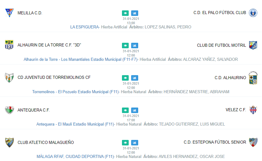 TerceraDivGr9's tweet photo. Horarios y Colegiados confirmados para todos los partidos de la #J12 del #SubGrupoA. https://t.co/aR1ZNaBhNw