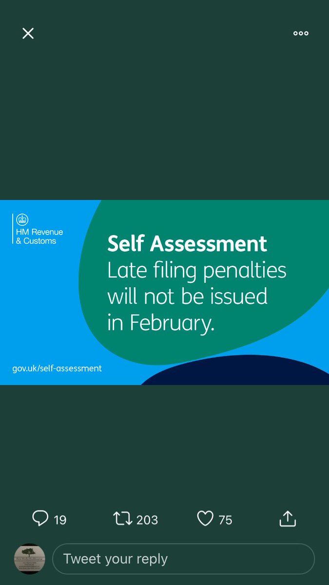 BarnStudioBooks's tweet image. Good news that there is now an extension of one month to file your tax return before attracting a penalty. There is still time to get help if you are struggling....

Contact Terry at 07572 842398 or email barnstudiobookkeeping@gmail.com 

#bookkeeping #selfassessment #taxreturn