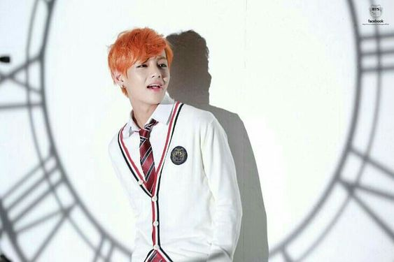 he looks like the school's heartthrob HBDHSBSD