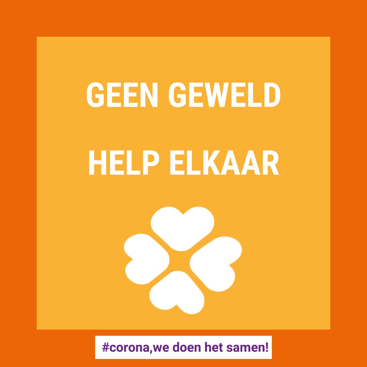 LEVgroep's tweet photo. De onrust en rellen van de afgelopen dagen raken ons diep in ons hart 💔We geloven dat zinloos geweld nooit de oplossing is om samen verder te komen.
Juist nu moeten we elkaar helpen en moed geven om vol te houden 🦾Ben je op zoek naar hulp of een luisterend oor? Bel/mail ons🍀 https://t.co/V8at7ZwRl4