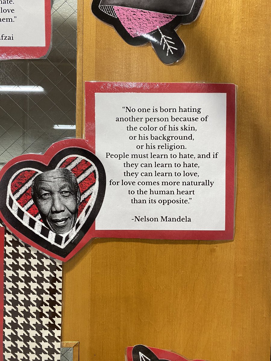 Absolutely love <a href="/KandiceBMurphy1/">Kandice B. Murphy</a>’s door. She’s a teacher who is working to spread love &amp; positivity, teach about different cultures &amp; viewpoints, and she encourages students to take action. I learn from her all the time. ❤️ @SouthernHancock <a href="/MooreNPJH/">NPHS Asst. Principal & Girls Varsity 🏀 Coach</a> <a href="/FesslerKeith/">Keith Fessler</a> <a href="/clouse_lisa/">Lisa Clouse</a>