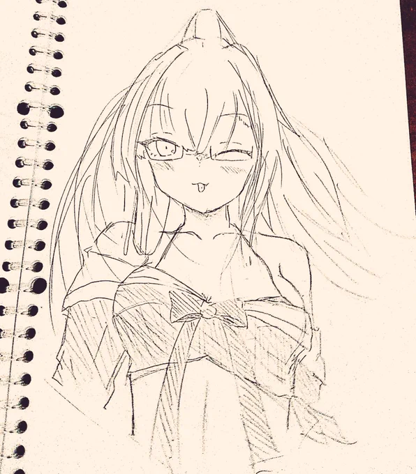 #アズールレーン
めがね時雨らくがき 