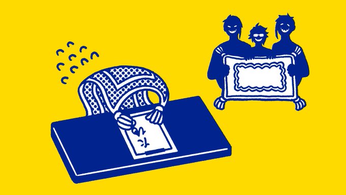 ❶多分「たびにでます」と書く
❷突然の襲来に???な人魚たち
❸アズによる説教。正座ちゃんとする。
❹ただいま!(イッツアディールを添えて) 