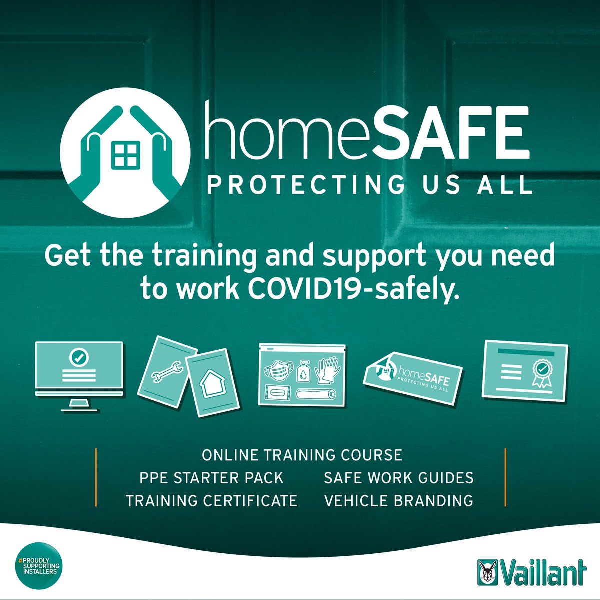 Worried about working through these uncertain times? Register for our homeSAFE training programme. Designed with installers in mind, it will provide you with the knowledge and tools to continue working safely in your customers' homes. Visit bddy.me/2KV1Vri for more!
