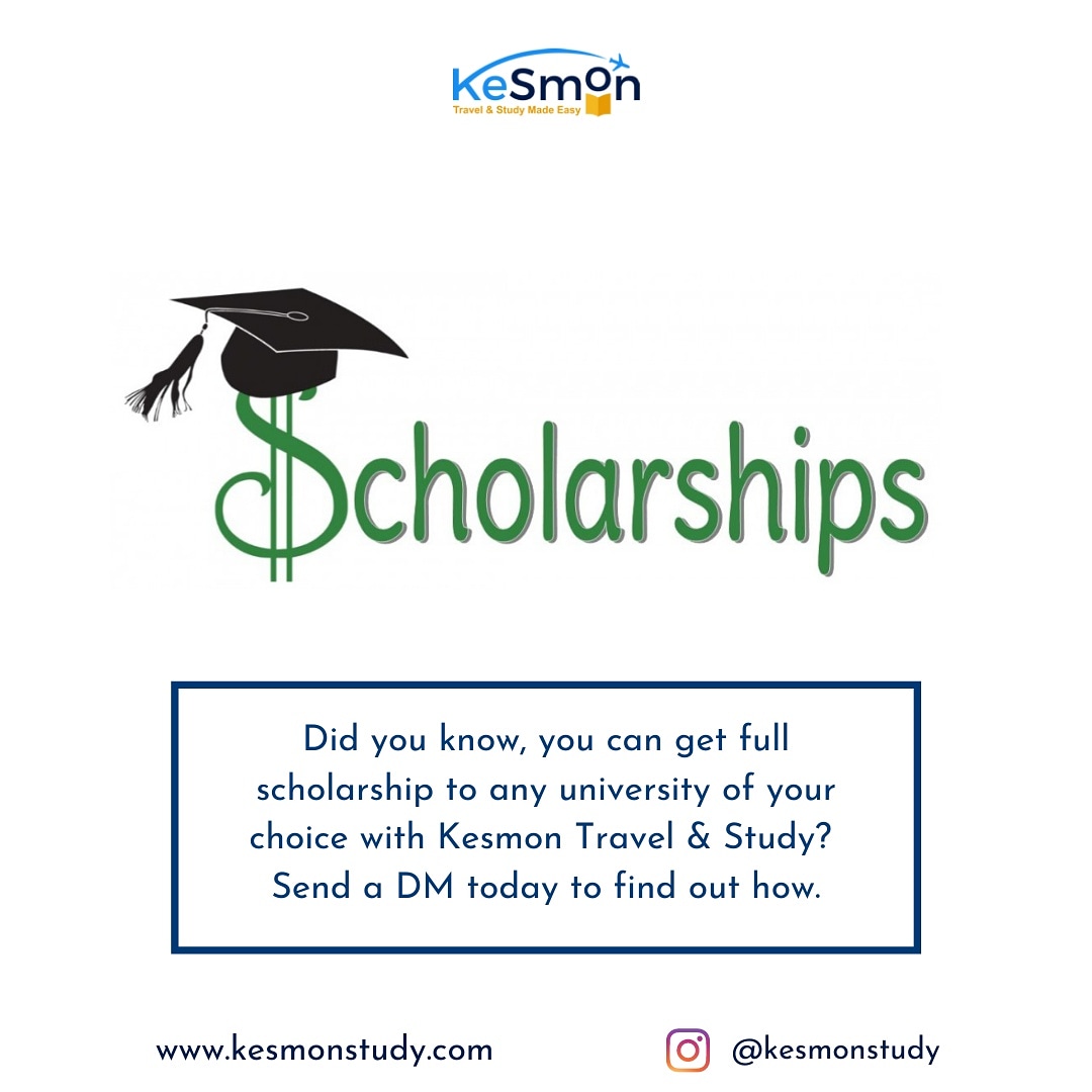 KesmonS's tweet photo. Scholarships are easy to get as long as you have the right support and guidance.
Never miss out on scholarship opportunities, get the right guidance from Kesmon Travel &amp; Study today.
Send a DM or click on the link in our bio to contact us now.
.
. https://t.co/oigWnUoCmk