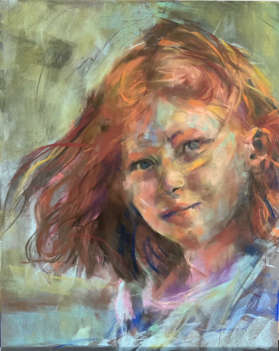 libbyfellingham's tweet photo. #workinprogress #chalkpastel #portraitcommission https://t.co/U3DQDc7r2Z