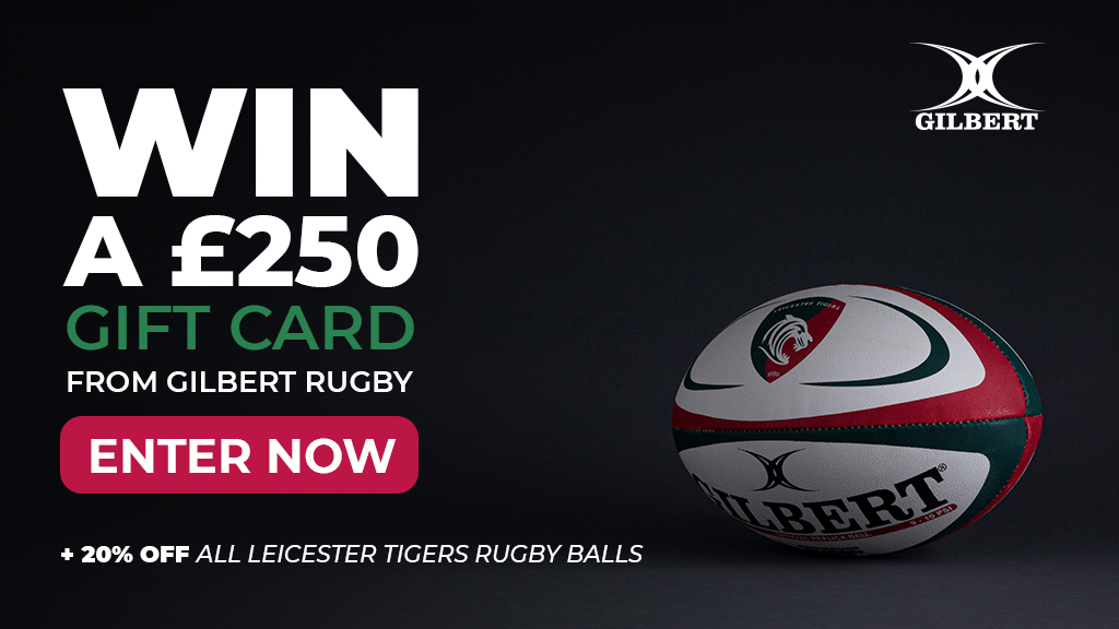 LeicesterTigers's tweet photo. Gilbert Rugby are offering all Leicester Tigers fans the chance to WIN a Β£250 gift card!
Enter Now: https://t.co/AciDO0GYPl #OneConstant
πβπ΄ & πβπ΄ π’π±π±ππΊ https://t.co/dkAi7WE8Lp
