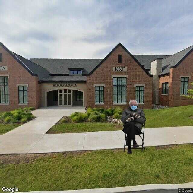 Stop by the Kappa house and have Bernie wish u happy first day of second round of classes!!