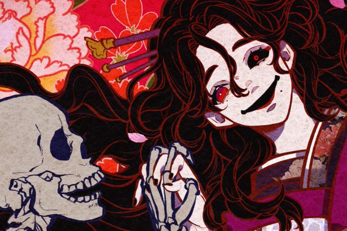 牡丹灯籠のtwitterイラスト検索結果