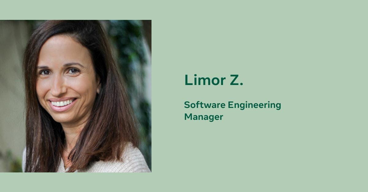 Limor Z., an engineering manager on the Express Wi-Fi team, reflects on what inspires her most about the connectivity work she’s doing with her team at Facebook and shares her approach to leadership. #FacebookLife bit.ly/3a8M1SH