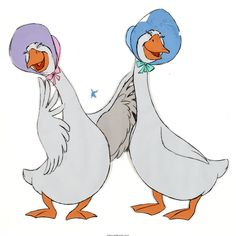 Les oies anglaises un peu ridicules ? Elles ne sont certes pas très à leur avantage, mais enfin, lorsque les américains se moquent de leurs cousins britanniques, c'est presque de l'auto-dérision. 15/19