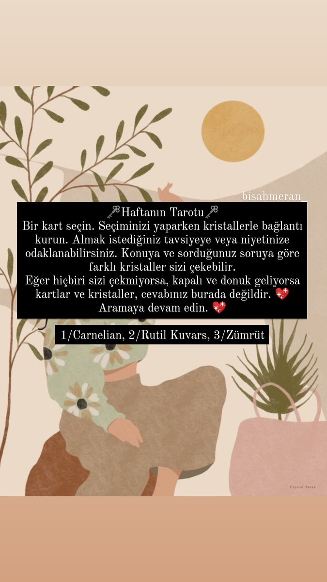 🗝️Haftanın tarotu🗝️