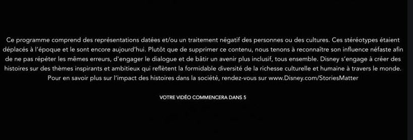 Mais en découvrant la mise en garde en question, j'ai constaté, dubitatif, qu'elle concernait un traitement négatif et stéréotypé des cultures. Mais de quoi pouvait-il bien s'agir ? 13/19