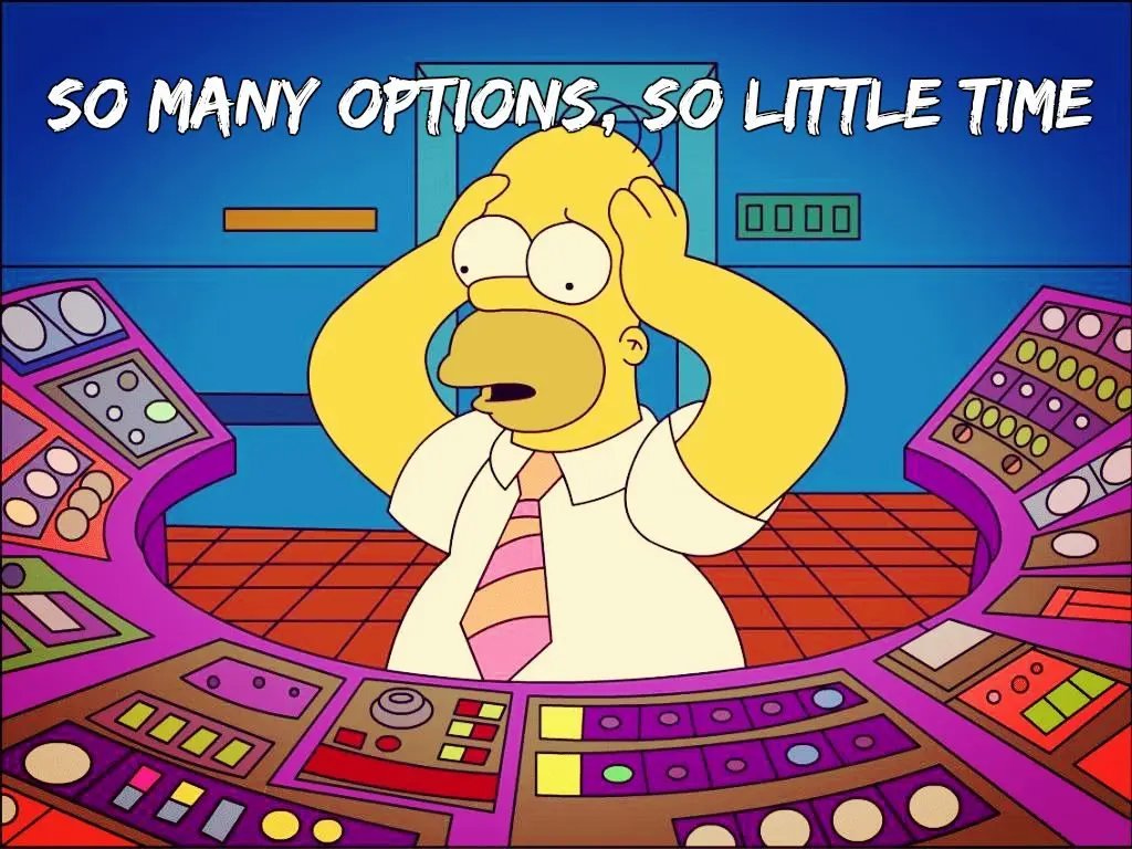 apoorv on X: "Choice Overload🧠 - A cognitive process in which people have  difficulties in making decisions when given many options - Too many choices  cause people to delay making decisions or