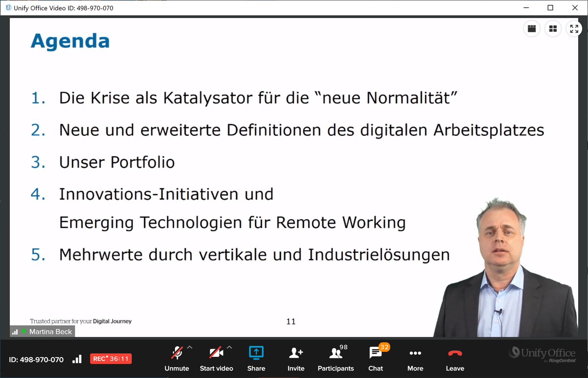 Weitere interessante Ausführungen zur Strategie und ein Überblick über das @AtosUnify Portfolio von Jan Hickisch <a href="/JHickischBiz/">Jan Hickisch</a>, Vice President Solution Marketing, im virtuellen os:com Customer Community Meeting