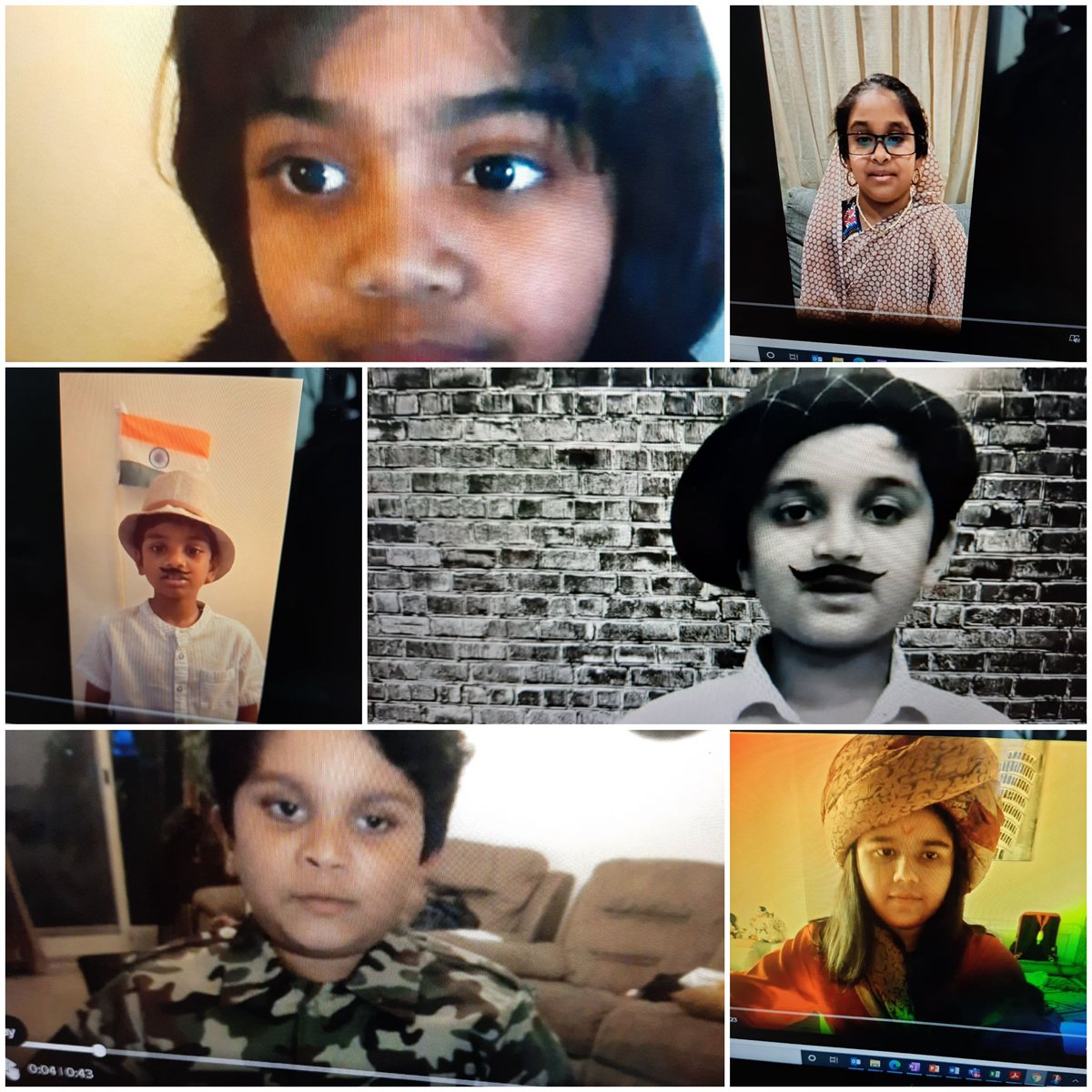 barkha1511's tweet photo. #RepublicDay2021@NMS celebrating the spirit of patriotism #grade3A students dressed up as freedom fighters and expressed the struggles to freed India.
@nmsprimary
@Fatima_Martin
@ShettySampoorna https://t.co/hfmkTqtG93