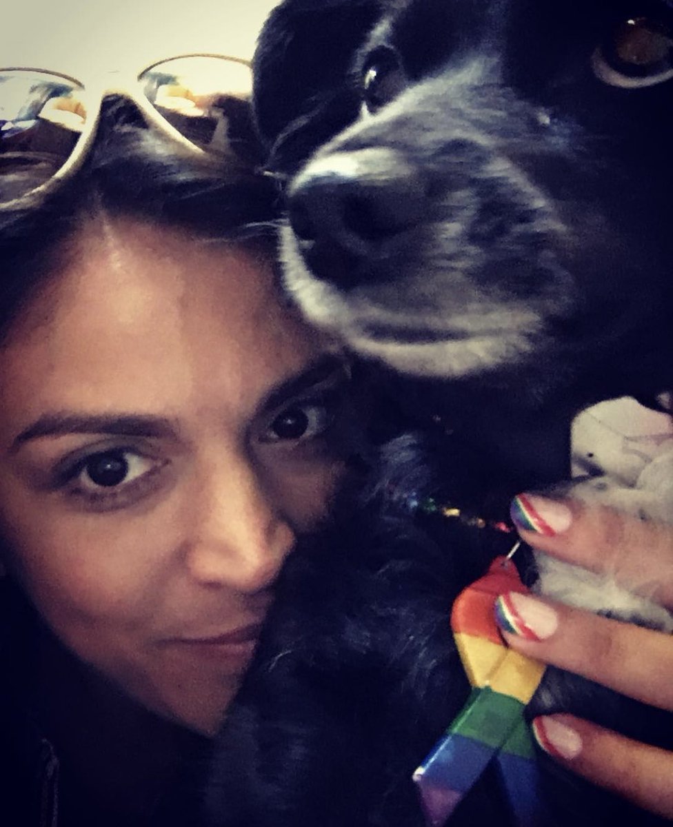 cecily strong and her dog lucy: a thread :)