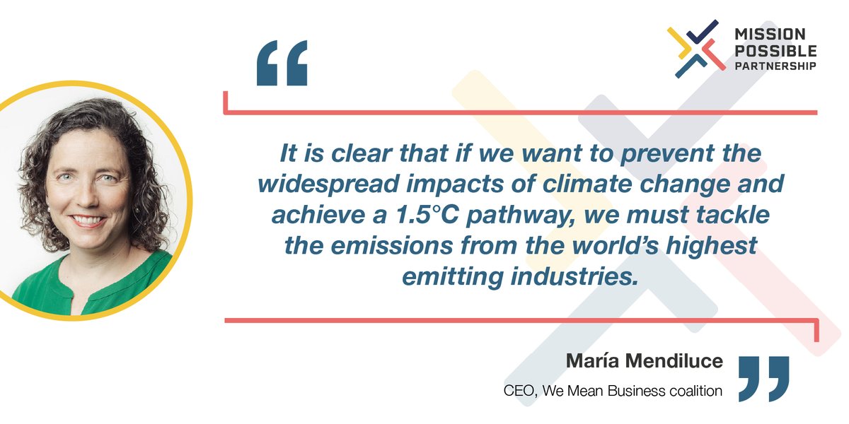 WMBtweets's tweet photo. .@Mendiluce will be joining @IEABirol @CarolaSchmidtZ @NipperMads @DalmiaBharat @BCG at #DavosAgenda this week to discuss how the Mission Possible partnership aims to accelerate systems change and orchestrate high climate ambition in heavy emitting sectors https://t.co/LoumwmTkZu https://t.co/IzSrF2LlDs