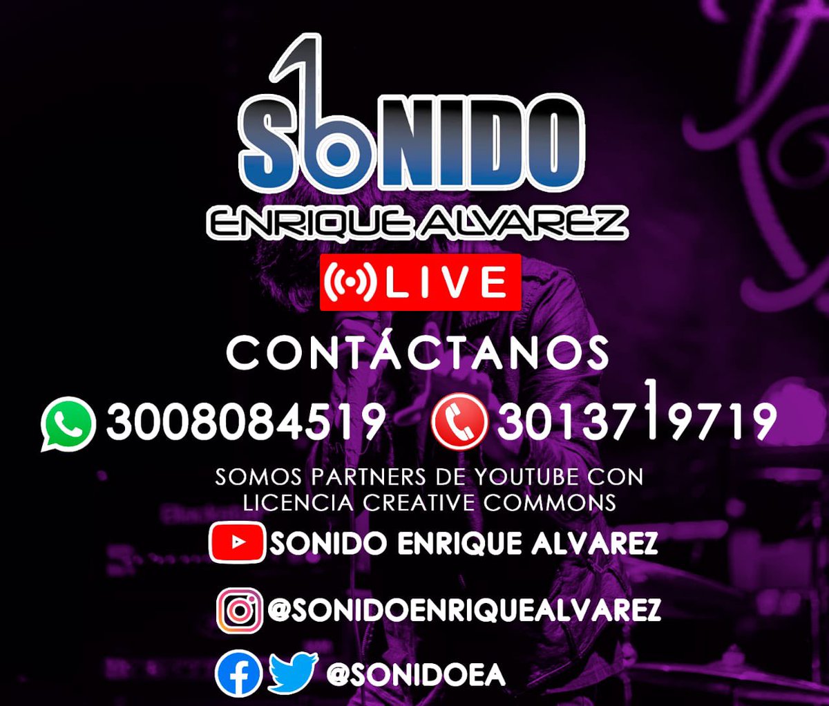 sonidoEA's tweet photo. Todo en un solo lugar streaming , conciertos en vivo https://t.co/9sNVgnLzpF