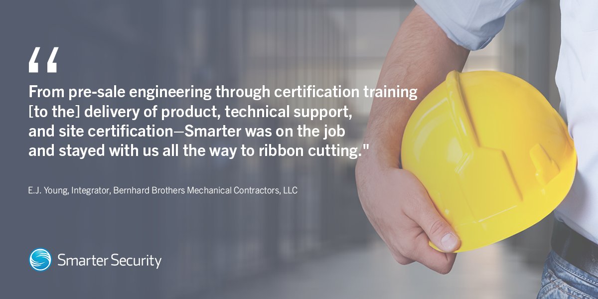 smartersecurity's tweet image. Not only does our #installationsupport include on-site operational and technical training, but also extends the standard 1-year warranty to 3 years. Learn about benefits received with @SmarterSecurity solutions. Our data sheet: bit.ly/3pgM5Gs

#physicalsecurity