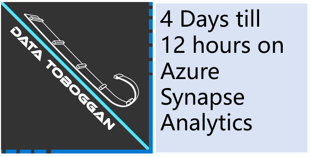 datatoboggan's tweet photo. 12 hours of #AzureSynapse Touching on almost every aspect, #Workspace #DedicatedPools #ServerlessPools #Spark #Intergrate and more. Register now : 30 Jan 2021 (8am-8pm GMT) https://t.co/4akawnc8Ab The Agenda: https://t.co/TinfZmRZOK #sqlfamily #AzureSynapseAnalytics https://t.co/bGvY8HKuMT