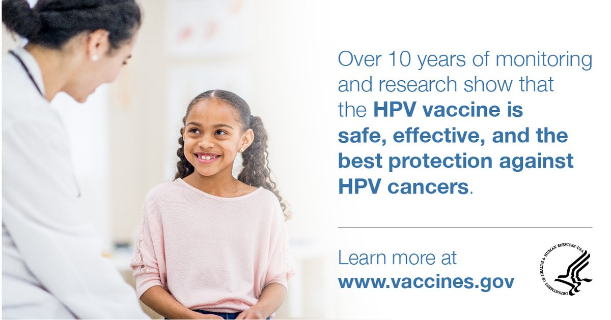 January 25-29 is HPV Awareness week! The HPV vaccine has a strong record of safety — and it’s an effective way to protect your loved ones against HPV cancers. Learn more at bit.ly/2X15s8n #EndHPVCancers.