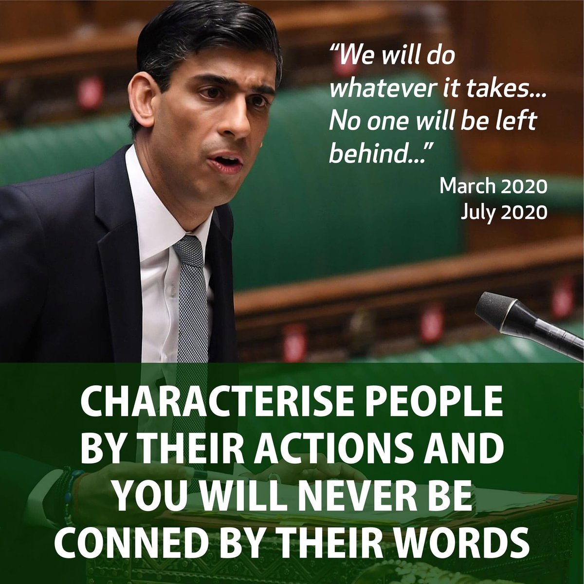 <a href="/RishiSunak/">Rishi Sunak</a> What are you worrying about <a href="/RishiSunak/">Rishi Sunak</a>, your reputation...? 🤔🙄

#ExcludedUK

If so, try supporting 10% of the workforce that you continually ignore &amp; arrogantly deny support as afforded to others impacted. Brand Rishi 🤢currently makes so many feel incredibly nauseous &amp; angry.