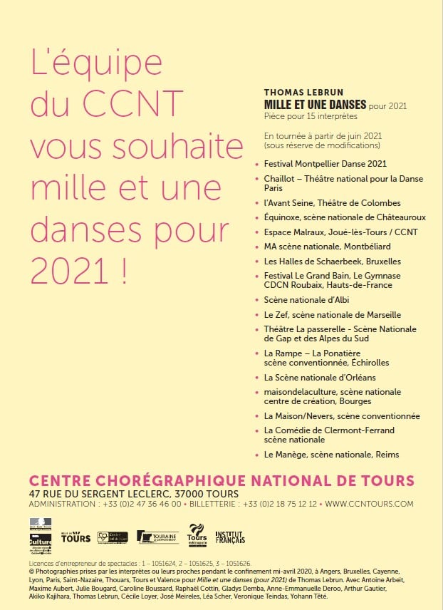 Centre chorégraphique national de Tours / CCNT (@ccntours) on Twitter photo 