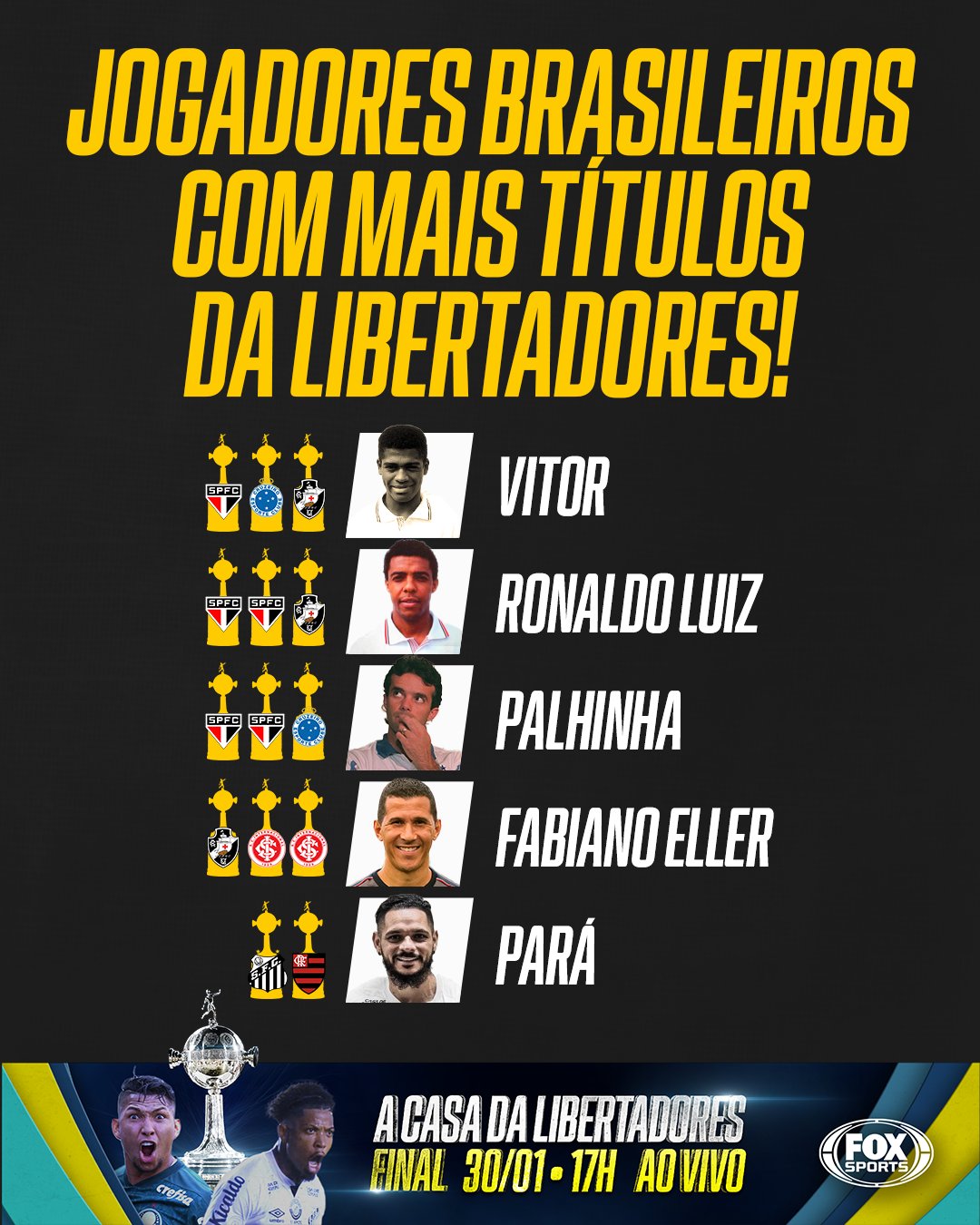 SportsCenterBR - 🏆 Qual foi o MELHOR time brasileiro