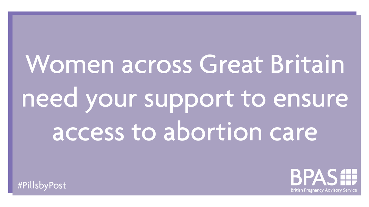 Telemedicine has proven to guarantee safe, accessible abortion care to women and girls across Great Britain. We need to ensure this continues.  #PillsbyPostRespond to the Government consultations here: https://www.gov.uk/government/consultations/home-use-of-both-pills-for-early-medical-abortion  https://gov.wales/termination-pregnancy-arrangements-wales