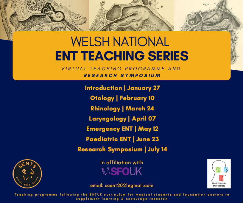 Swansea and Cardiff University ENT Society tweet media