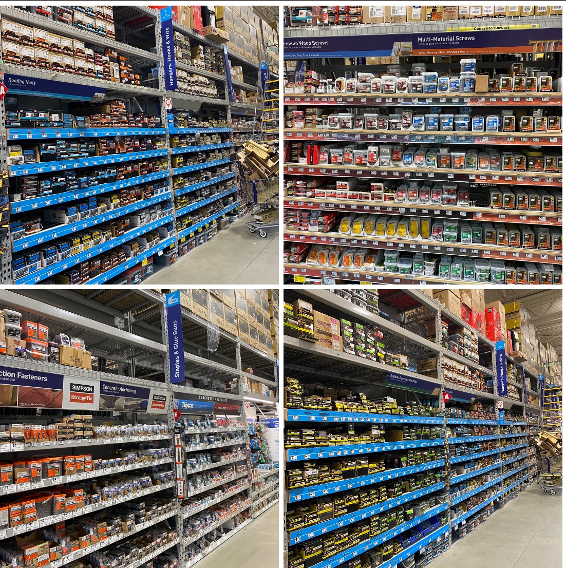 Fasteners downstocked and ready to go! #cardboardchallenge
<a href="/AndrewsP26/">Paul Andrews</a> <a href="/JaneenV_HRBP/">Janeen Valdes</a>