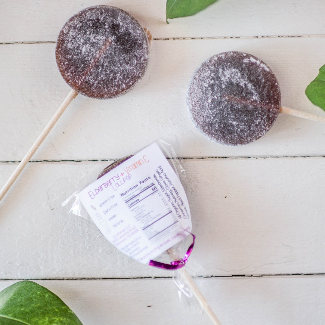 ELDERBERRIES …

VITAMIN C …

Together in a lolly!
Crispy Crunchy Mom 

#WeAreLocal
#Elderberries
#VitaminC
#Apotheqa
#LocalVendors